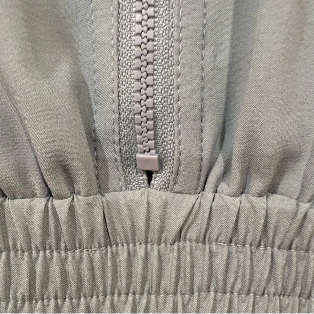 Steve Madden $119 Alena Jumpsuit Misty Jade High Rise Straight Leg Cargo Small - Picture 7 of 12